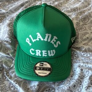 New Era Green Planes Crew Snapback Hat